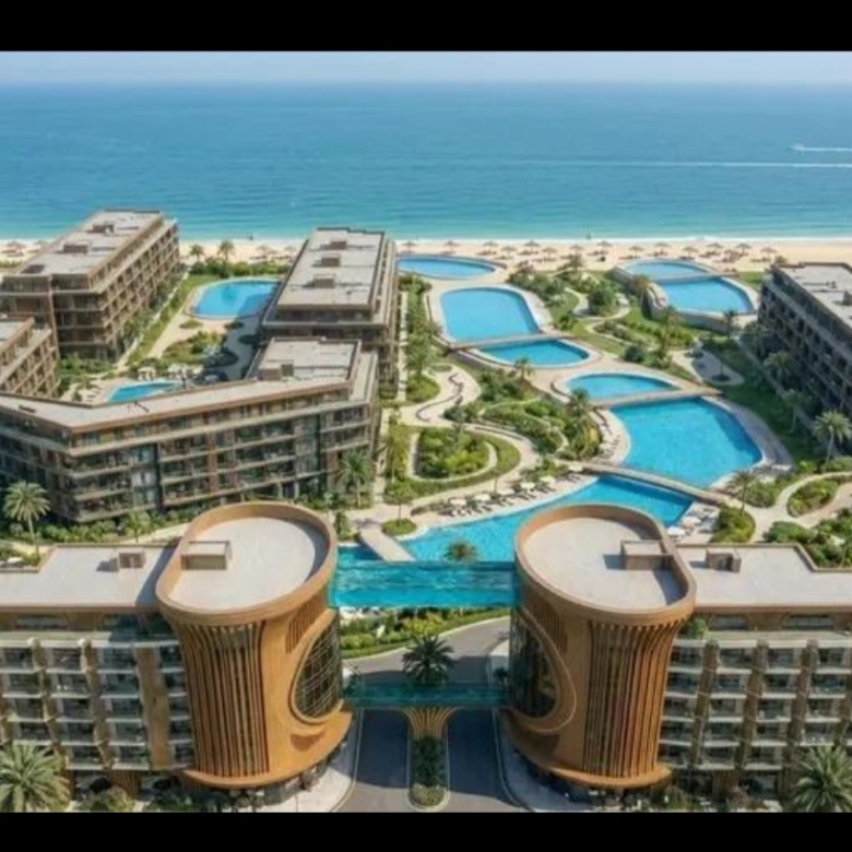 🔥 مارفينتو الغردقة | حجز الوحدات بدأ الآن! 🌊🏝️أول مسبح معلق في مصر